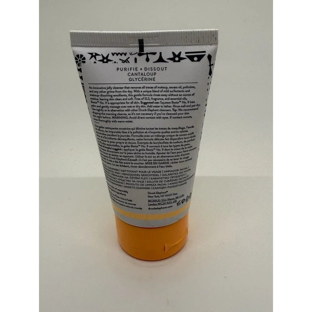 Drunk‎ Elephant Beste No.9 Jelly Facial Cleanser 2Floz & C-Firma Fresh Day Serum